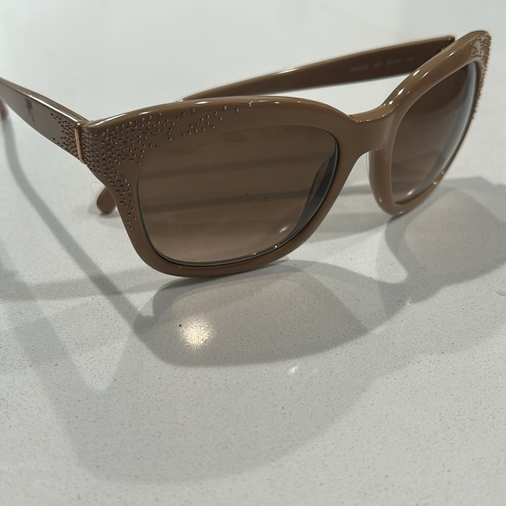 Chloe Cat Eye Women’s Suzanna Studded Sunglasses in Nude - Picture 8 of 8